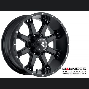 Jeep Custom Wheels (1) - Raceline - 991B - 17"x9" - Assault Black